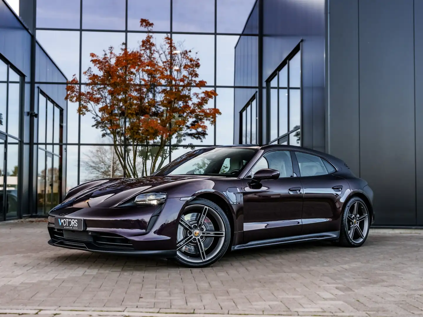Porsche Taycan Taycan Sport Turismo - Sport Chrono - VAT - 18 way Mauve - 1