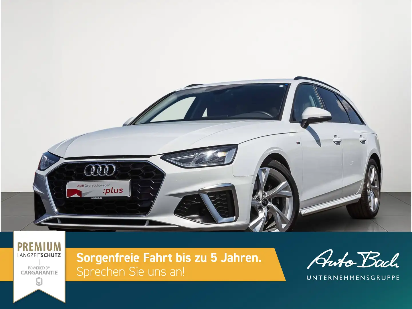Audi A4 S line 35TDI Stronic Navi EPH AHK Blanc - 2