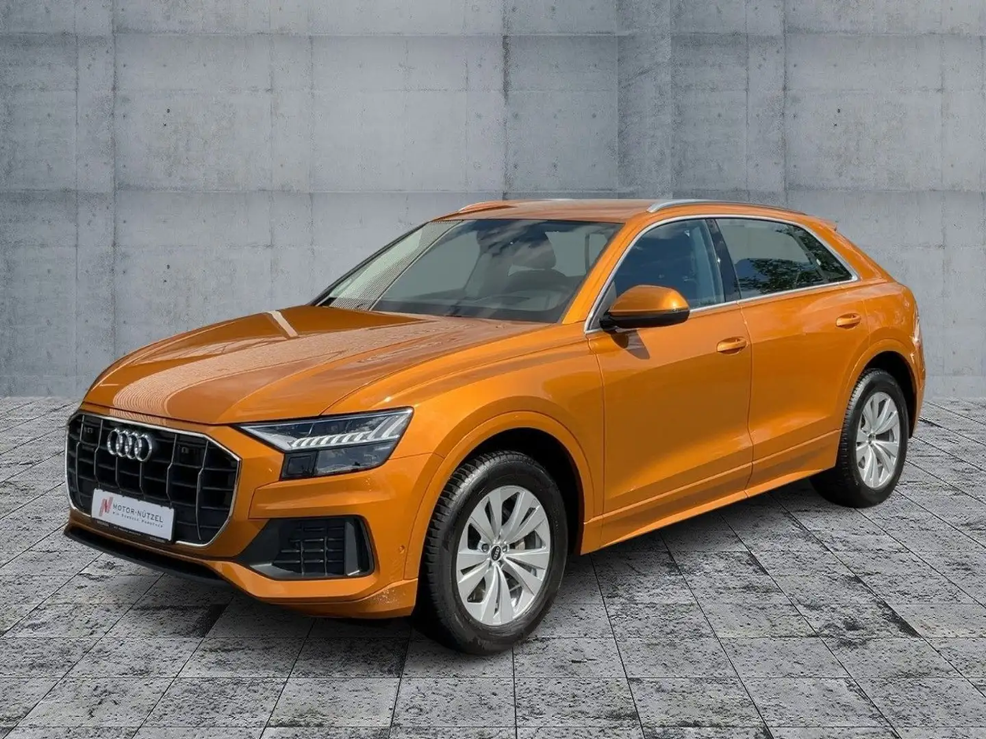 Audi Q8 50 TDI QU MATRIX+NAVI+HuD+AIR+RFK+ACC+20"LM Orange - 2