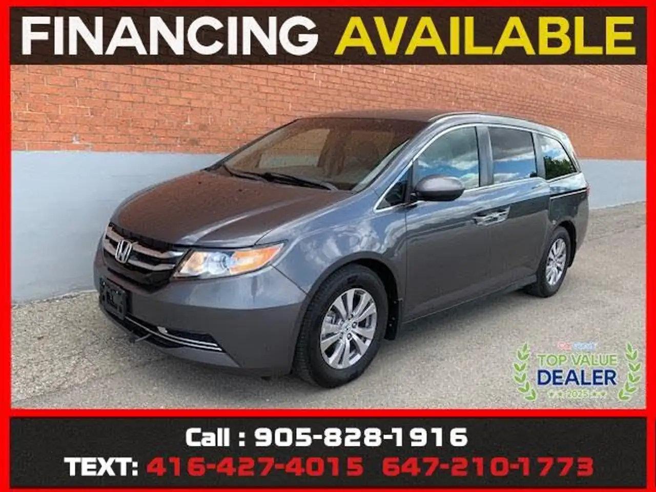 2017 Honda Odyssey