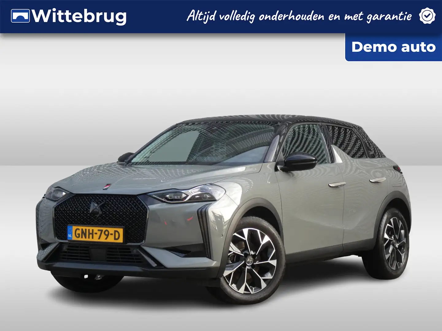 DS Automobiles DS 3 1.2 Hybrid 136PK Performance Line | NOW OR NEVER D Šedá - 1