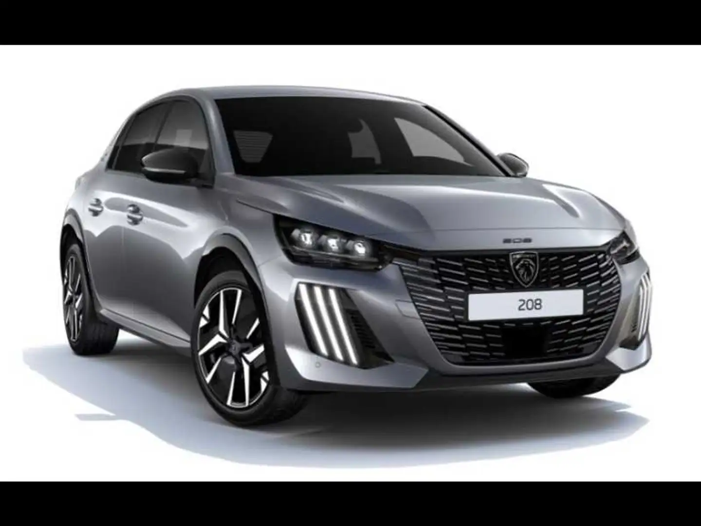 Peugeot 208 1.2 hybrid Style 100cv e-dcs 6 Gris - 1