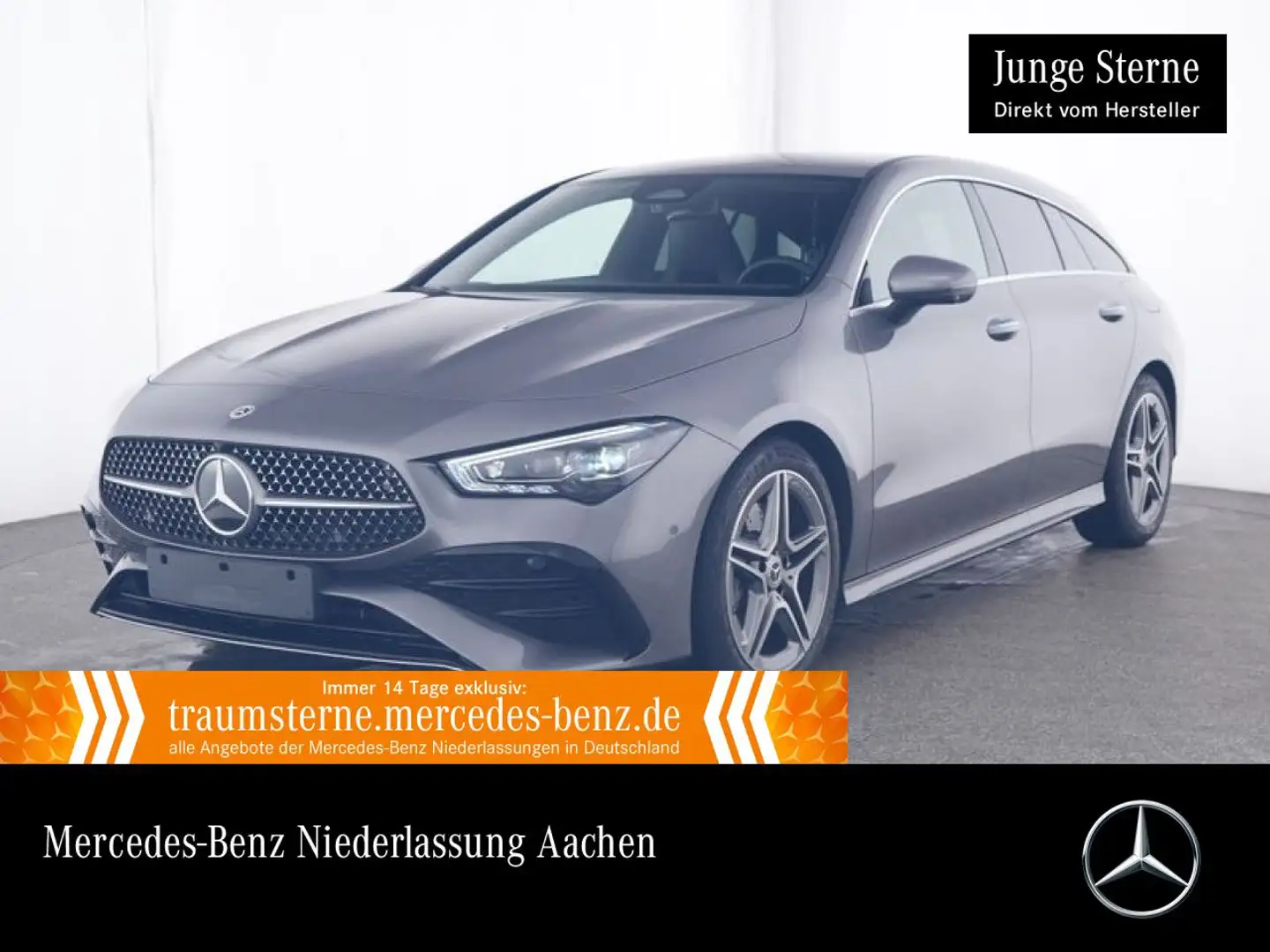 Mercedes-Benz CLA 200 AMG+360°+MULTIBEAM+TOTW+KEYLESS+7G Grijs - 1
