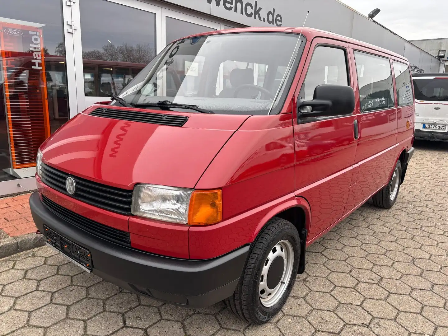 Volkswagen T4 Caravelle T4 2,4D Caravelle*1.HAND*SERVO*HU NEU * Rot - 2