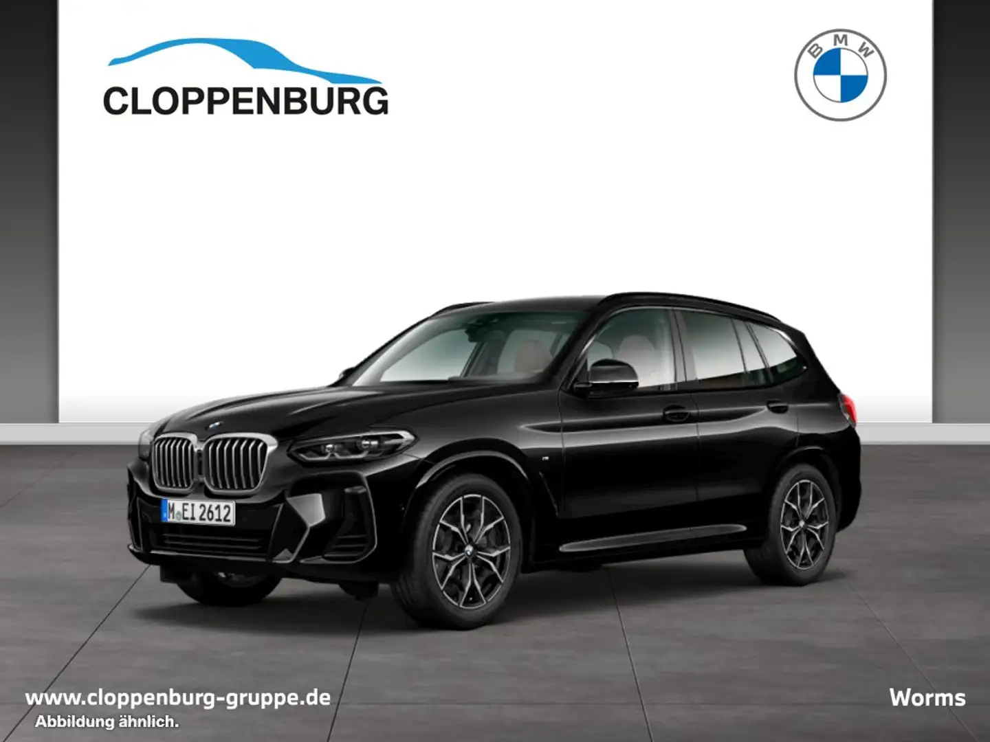 BMW X3 xDrive20d M Sportpaket Navi+360°+SHZ+HiFi+BT Black - 1