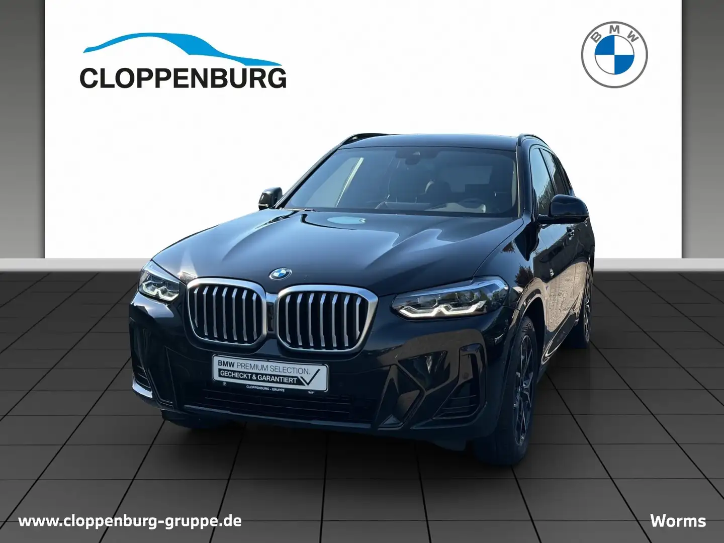 BMW X3 xDrive20d M Sportpaket Navi+360°+SHZ+HiFi+BT Fekete - 1