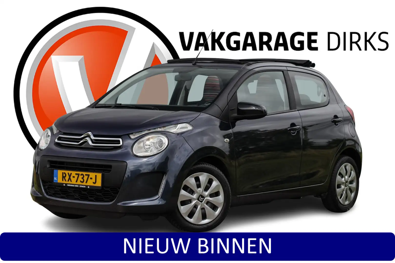 Citroen C1 1.0 e-VTi Airscape ✅ Cabrio ✅ Airco ✅ Camera Blu/Azzurro - 1