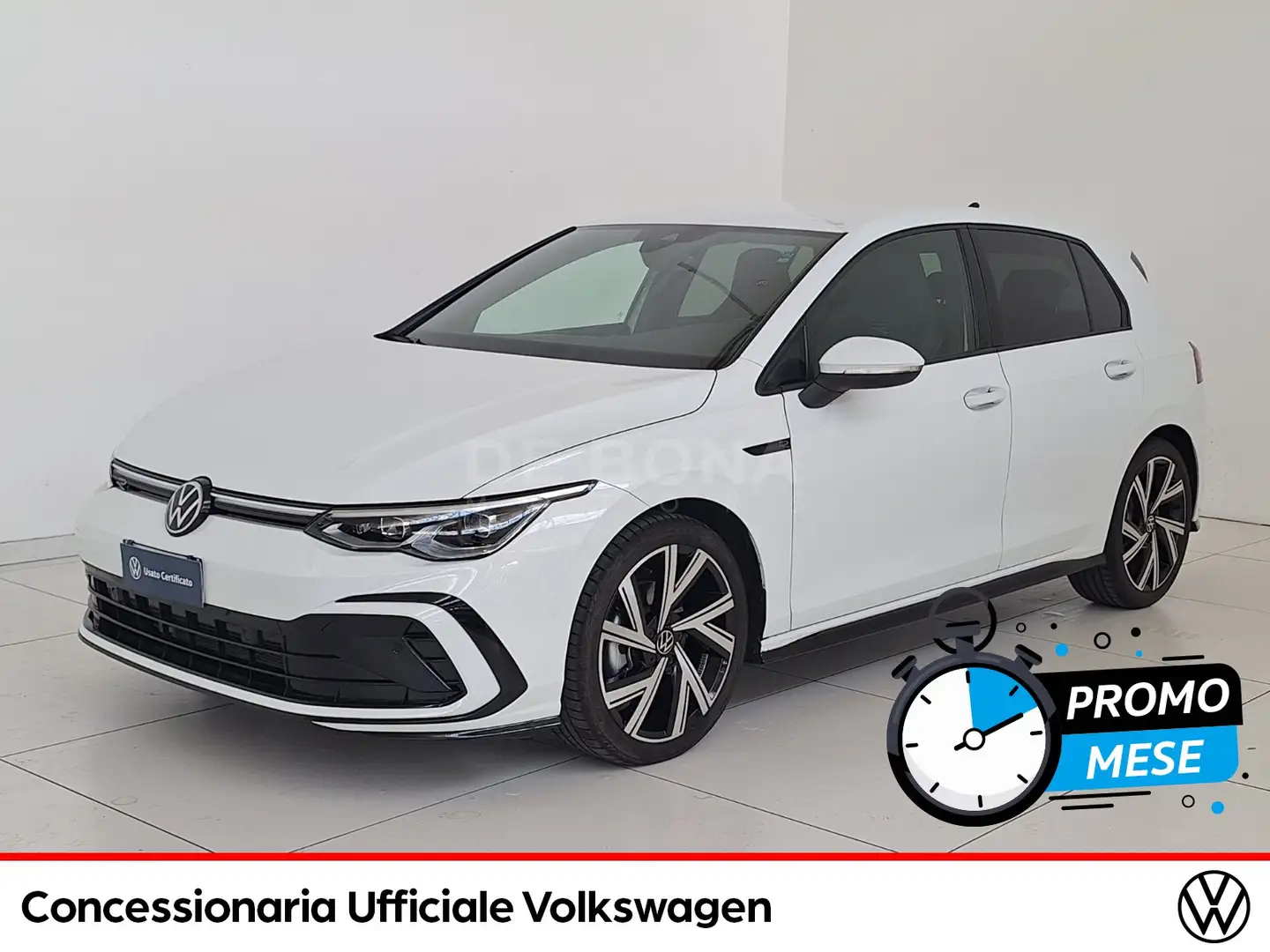 Volkswagen Golf 2.0 tdi r-line 150cv dsg Bianco - 1