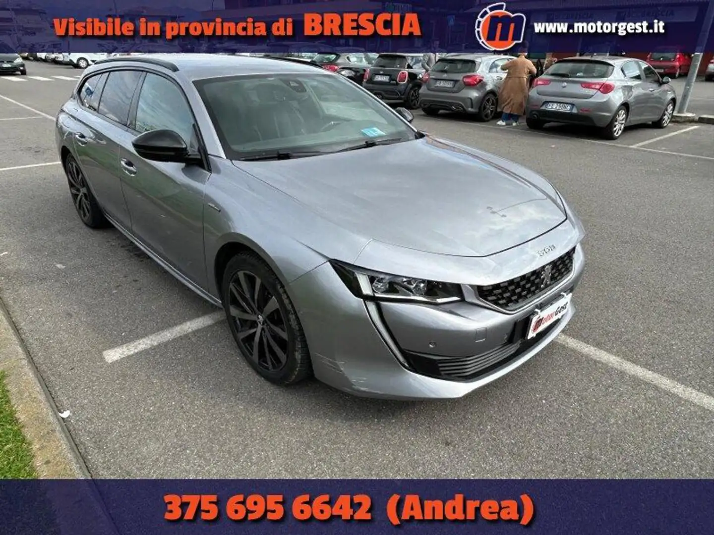 Peugeot 508 BlueHDi 160 Stop&Start EAT8 SW GT Line Grigio - 1