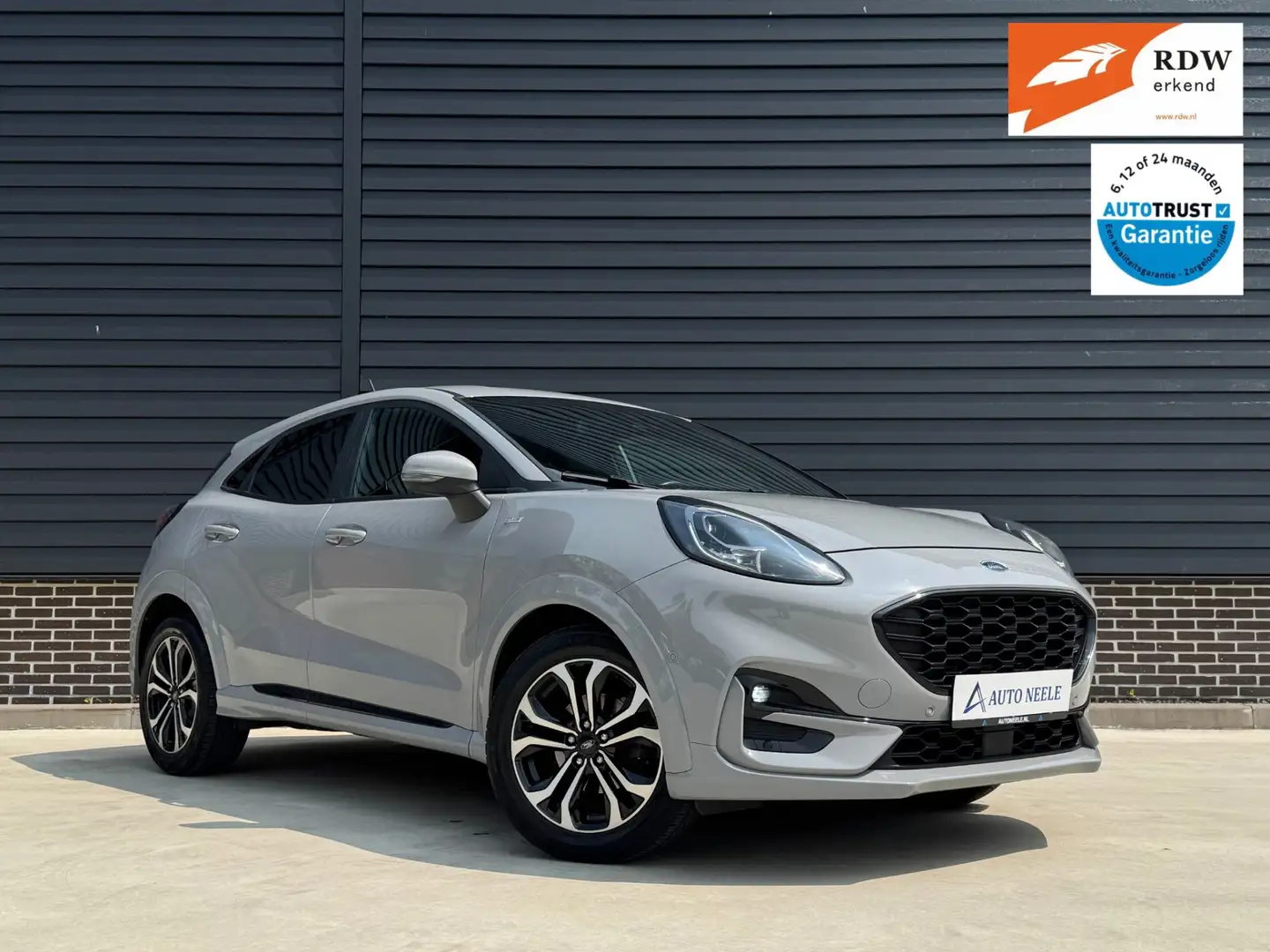 Ford Puma 1.0 ST-Line X Vignale 125 pk Stoelverw, onderhouds Grijs - 1