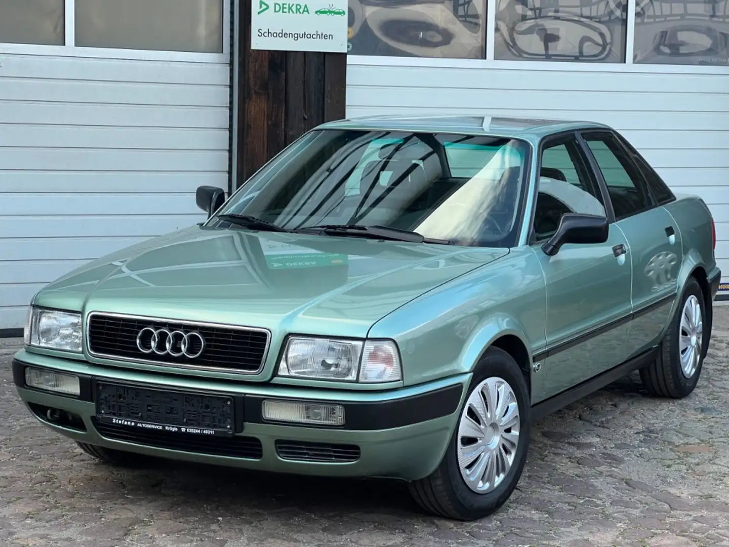Audi 80 zelena - 2