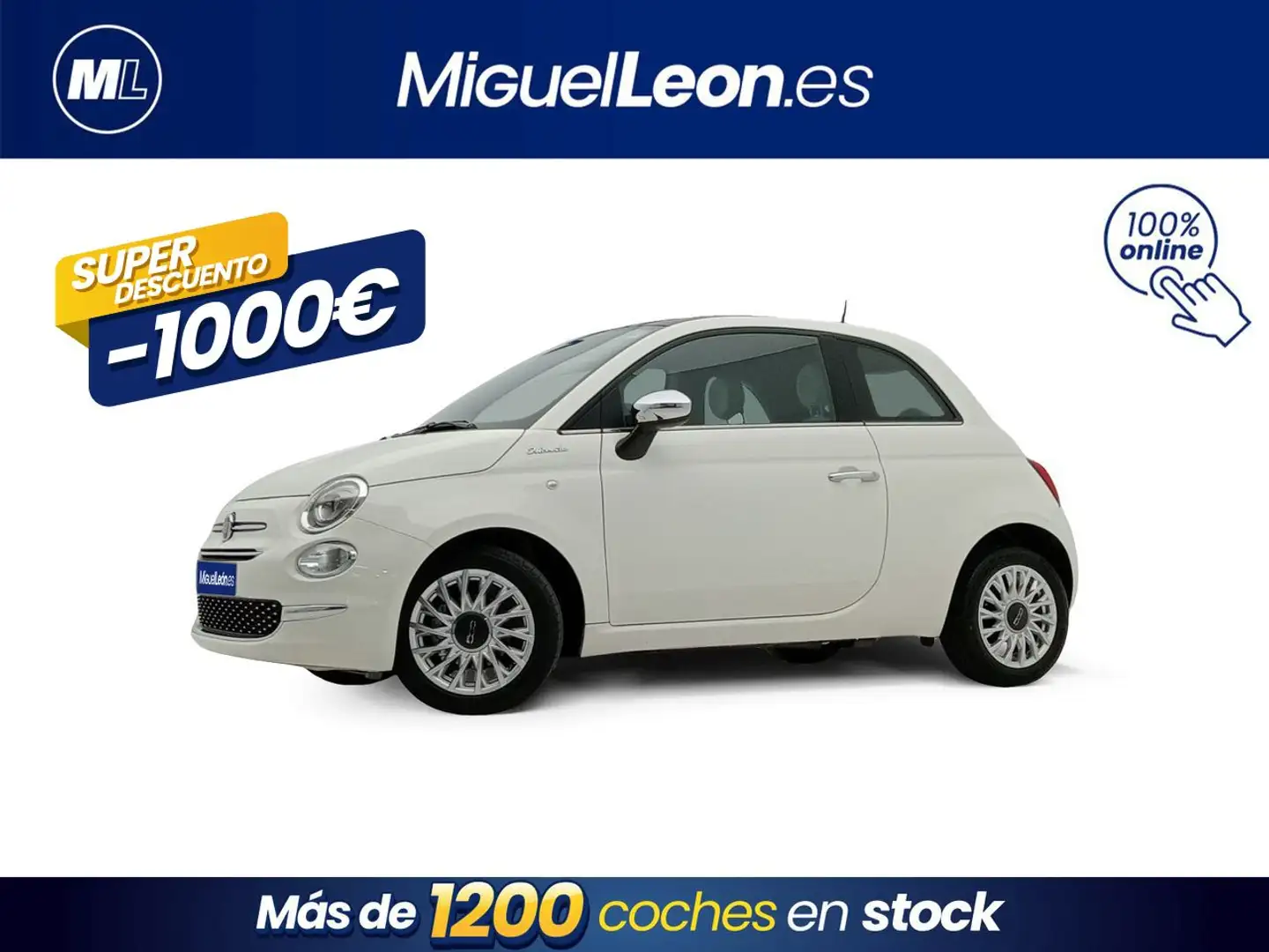Fiat 500 Dolcevita 1.0 Hybrid 51KW (70 CV) Bianco - 1