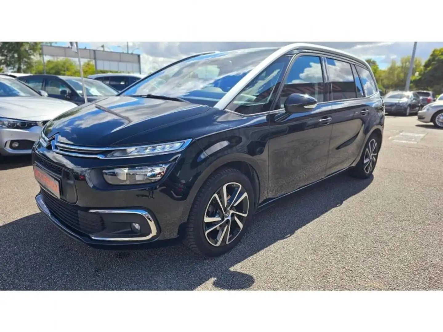 Citroen Grand C4 SpaceTourer Shine 1.5 BlueHDi 130cv EAT8 7 PLACES + ATTELAGE Black - 2