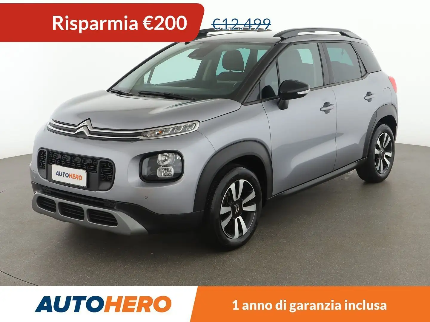 Citroen C3 Aircross 1.2 PureTech Shine EAT6 130 CV Argento - 1