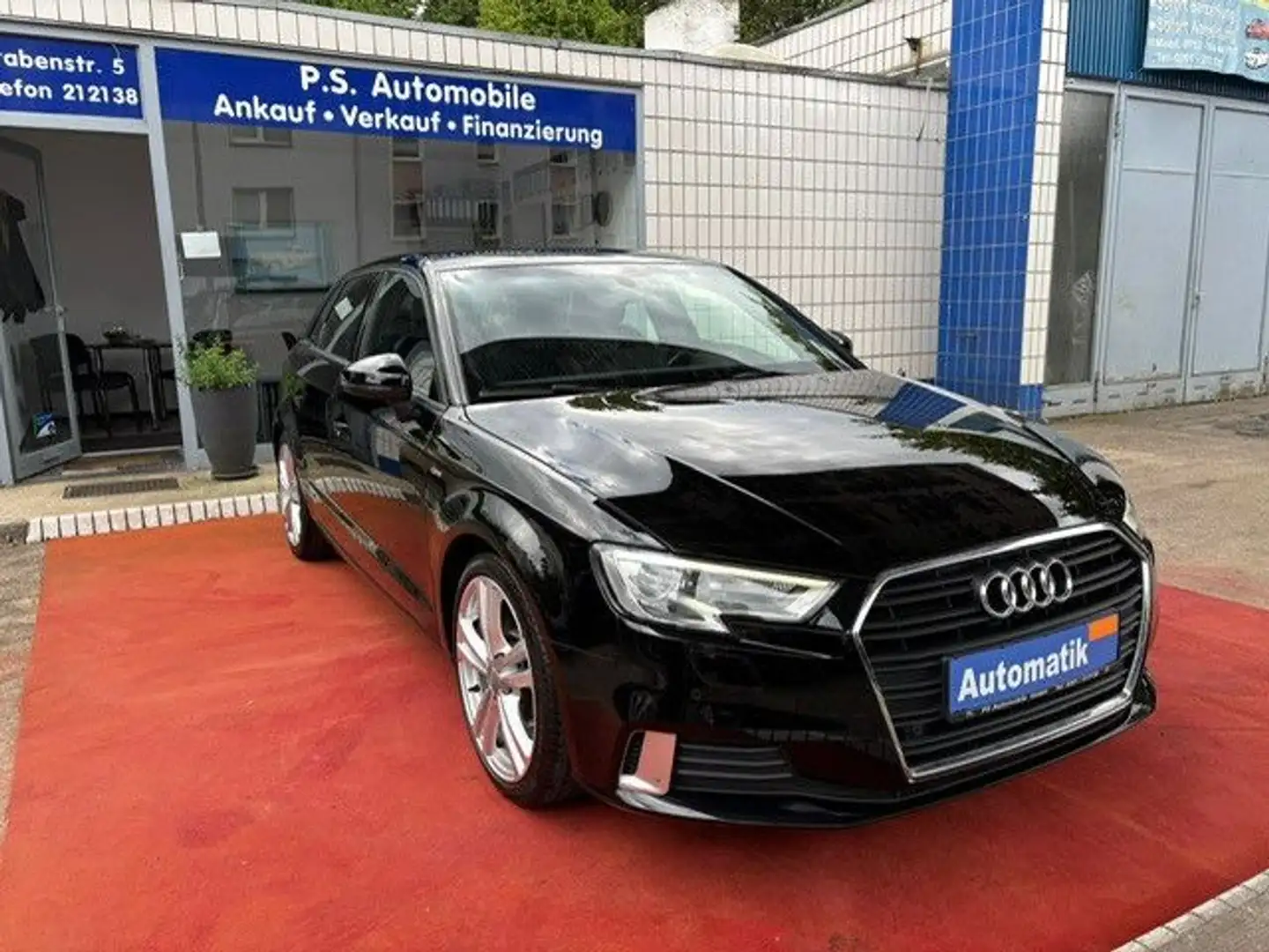 Audi A3 Sportback 3xS-Line*Automatik*Vollausgestattet Schwarz - 2