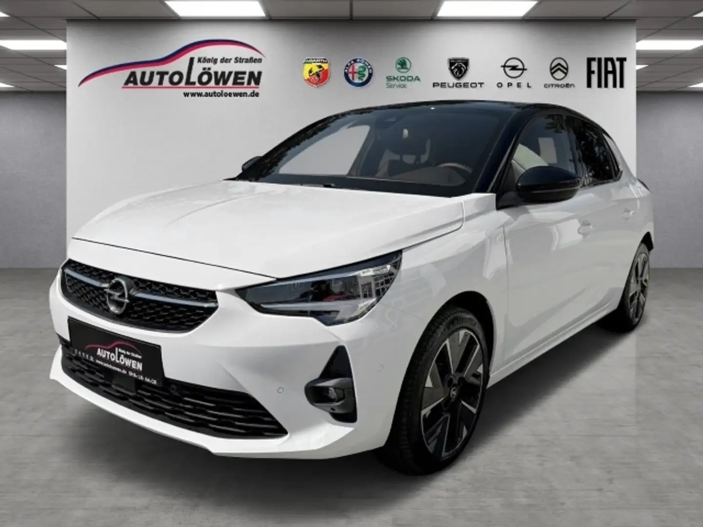 Opel Corsa F Ultimate Elektro Navigationssystem Weiß - 1
