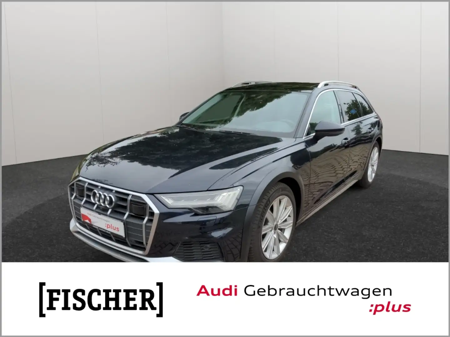 Audi A6 allroad 55TDI quattro Matrix AHK STHZ Navi HUD B&O Bleu - 1