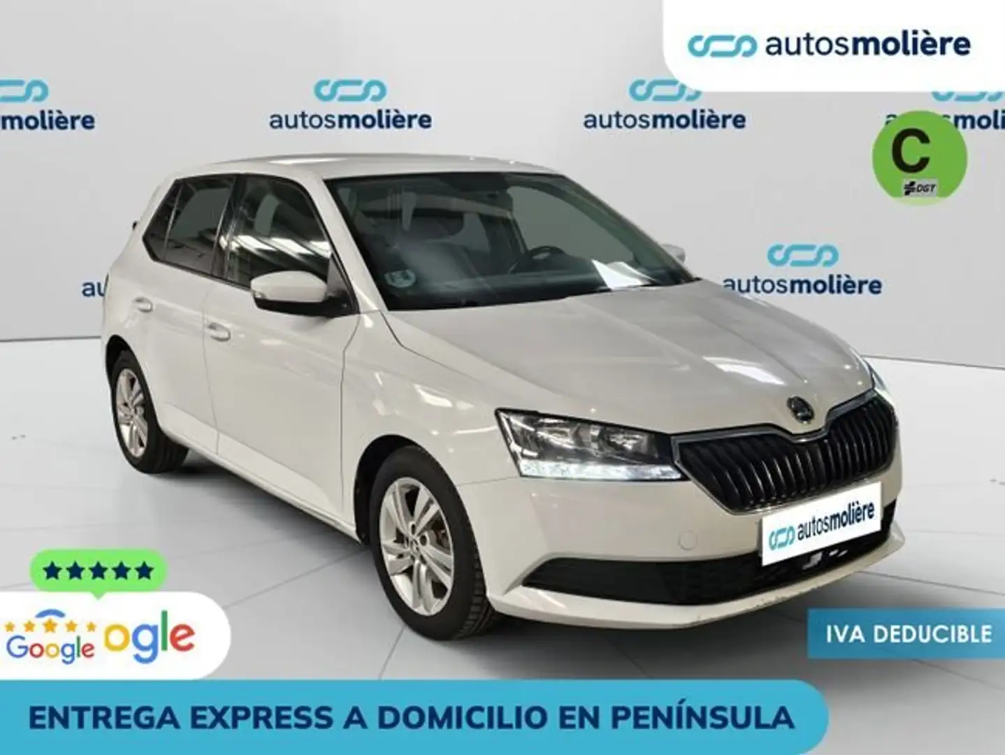Skoda Fabia 1.0+TSI+Ambition+Plus+70+kW+%2895+CV%29 Blanco - 2