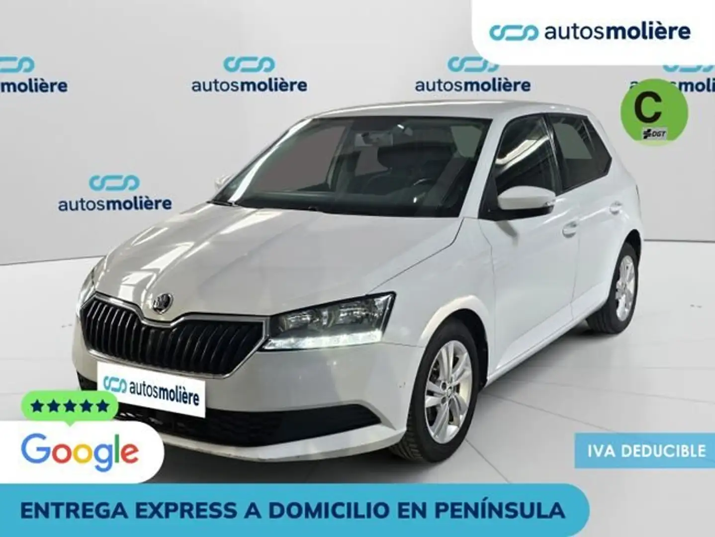 Skoda Fabia 1.0+TSI+Ambition+Plus+70+kW+%2895+CV%29 Blanco - 1
