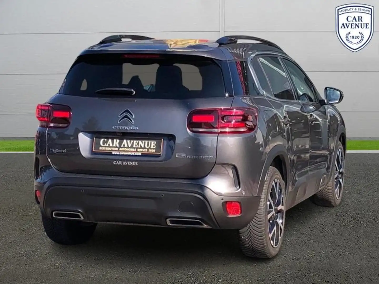 Citroen C5 Aircross Hybrid rechargeable 225ch Shine ë-EAT8 Gris - 2