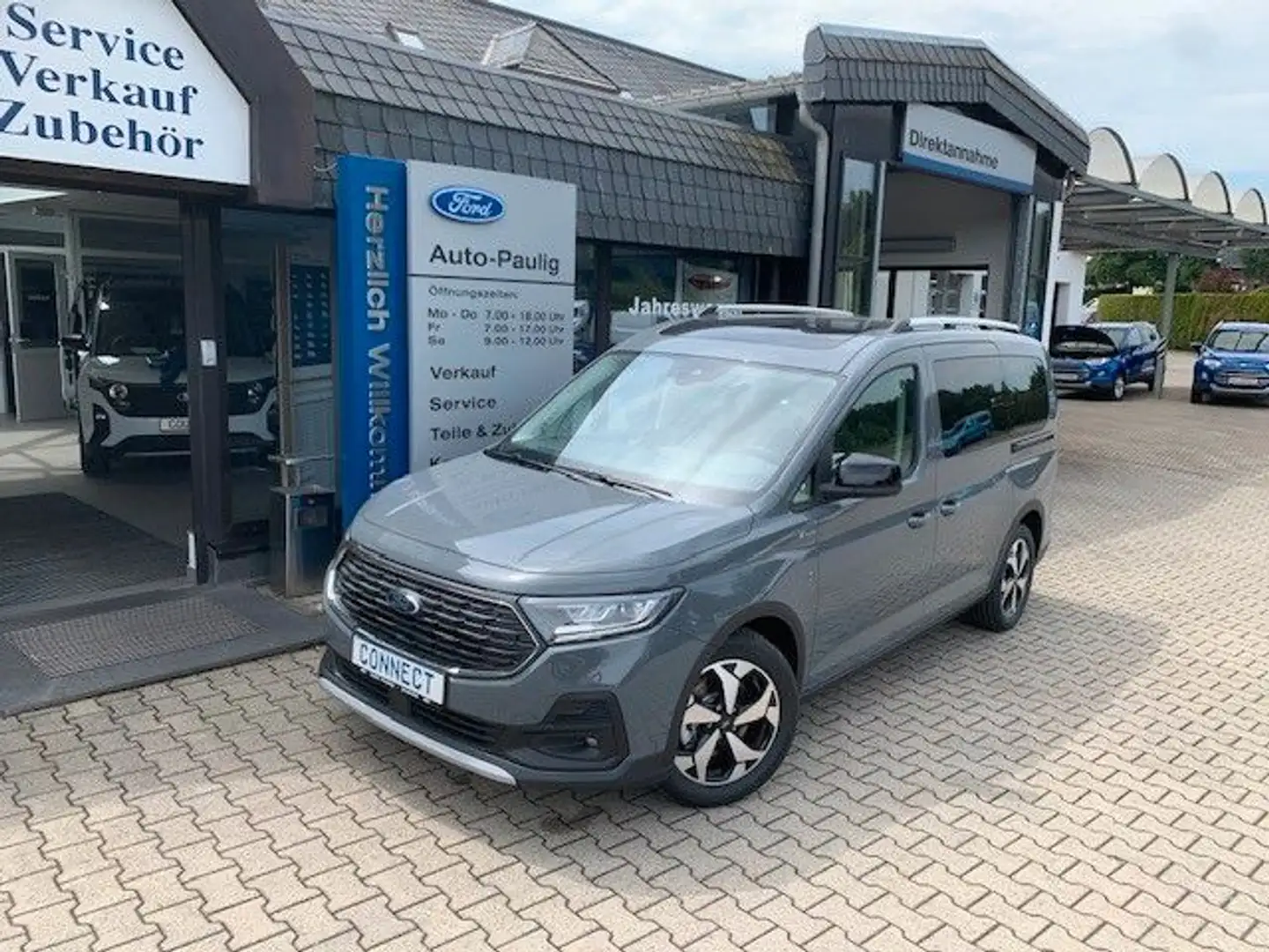 Ford Tourneo Connect L2 4x4 LED Kamera 7 Sitze Active Grijs - 1