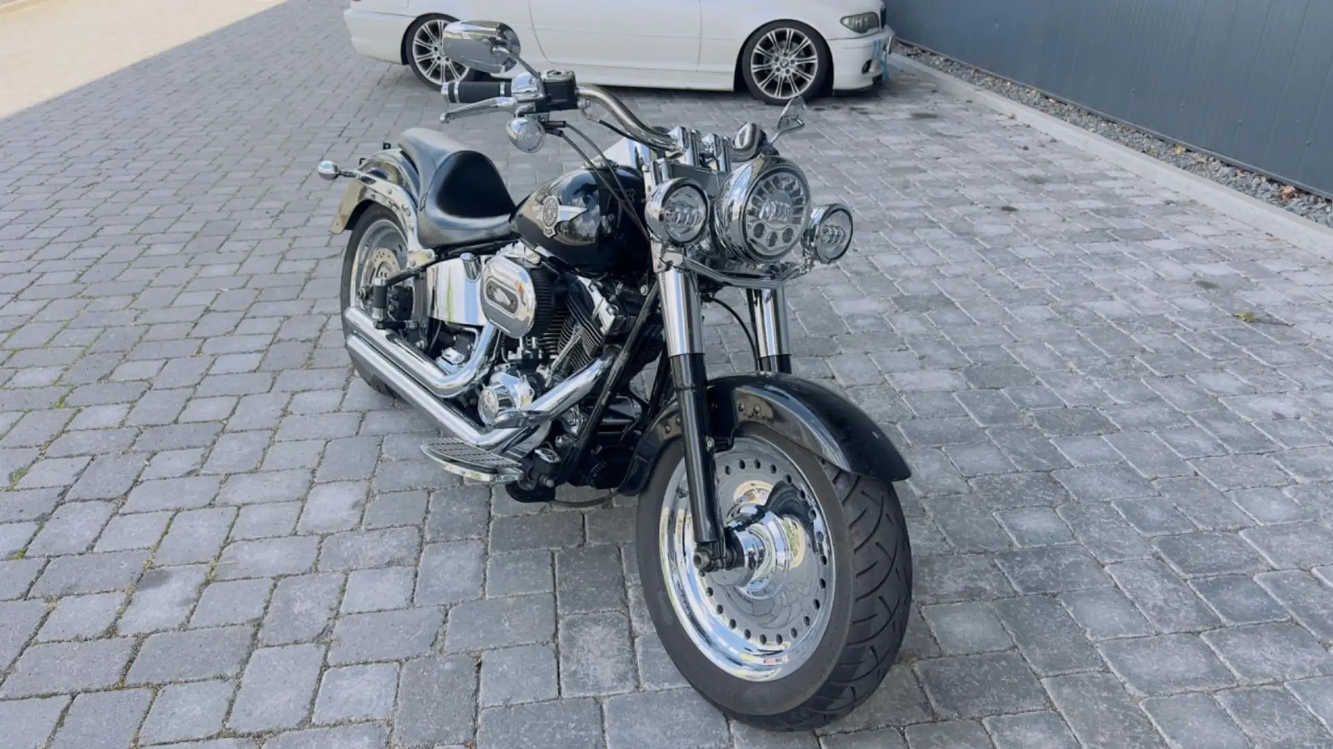 Harley-Davidson FLSTFB FAT BOY Schwarz - 1