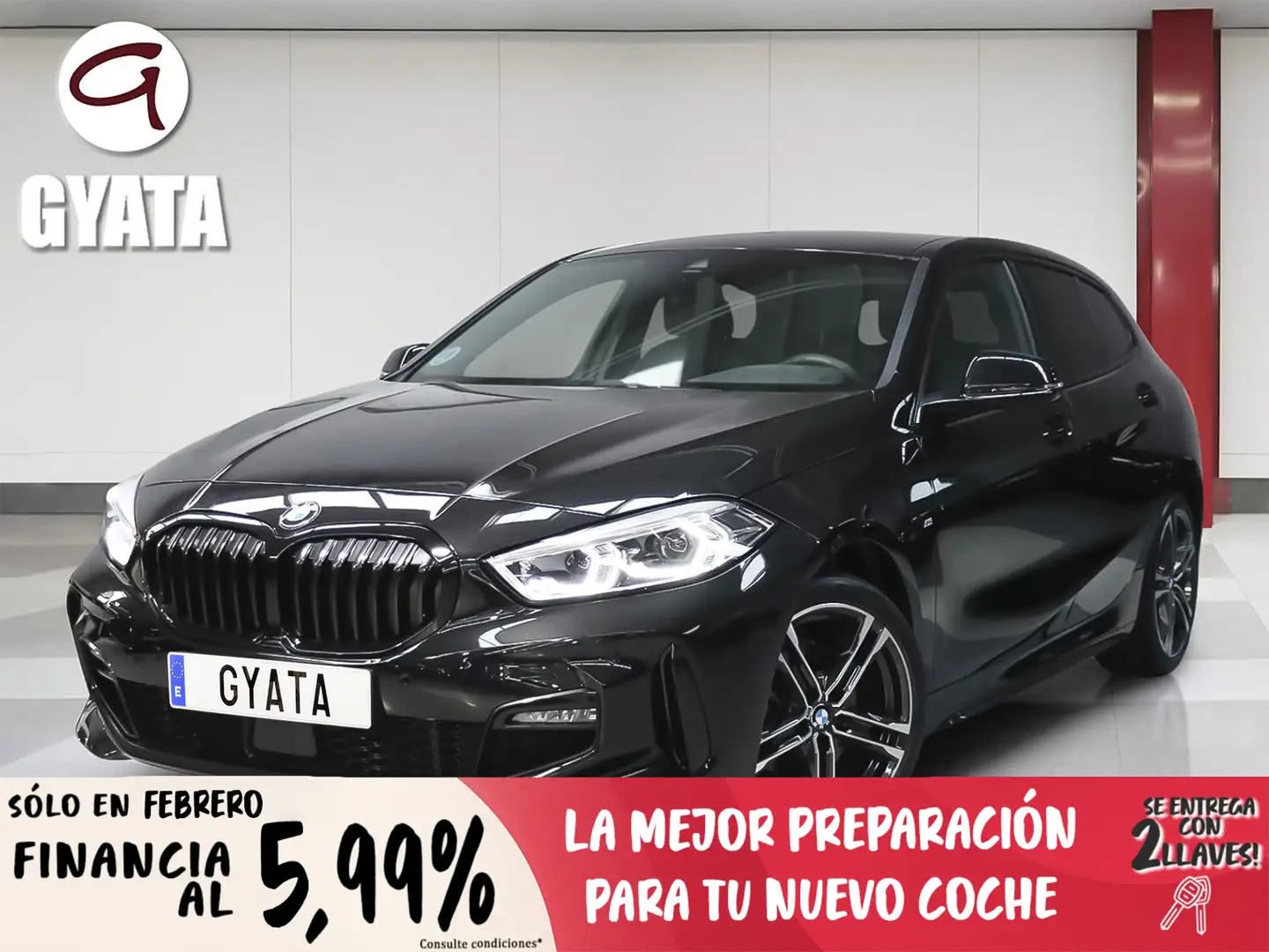 BMW 118 118i Negro - 1