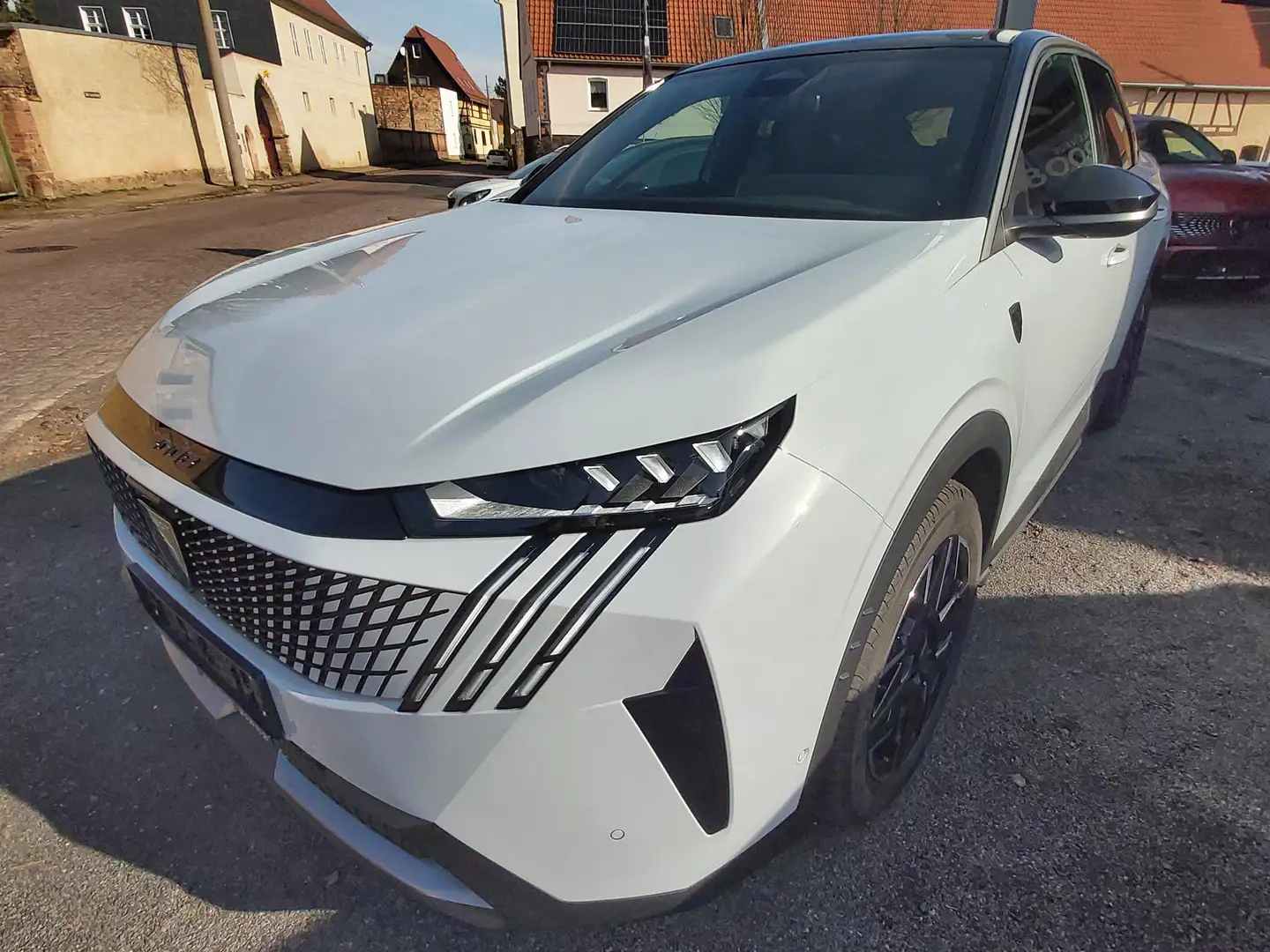 Peugeot 3008 Hyb.145 GT Voll-Leder-AGR-Winter Paket-Drive-Assis Weiß - 2