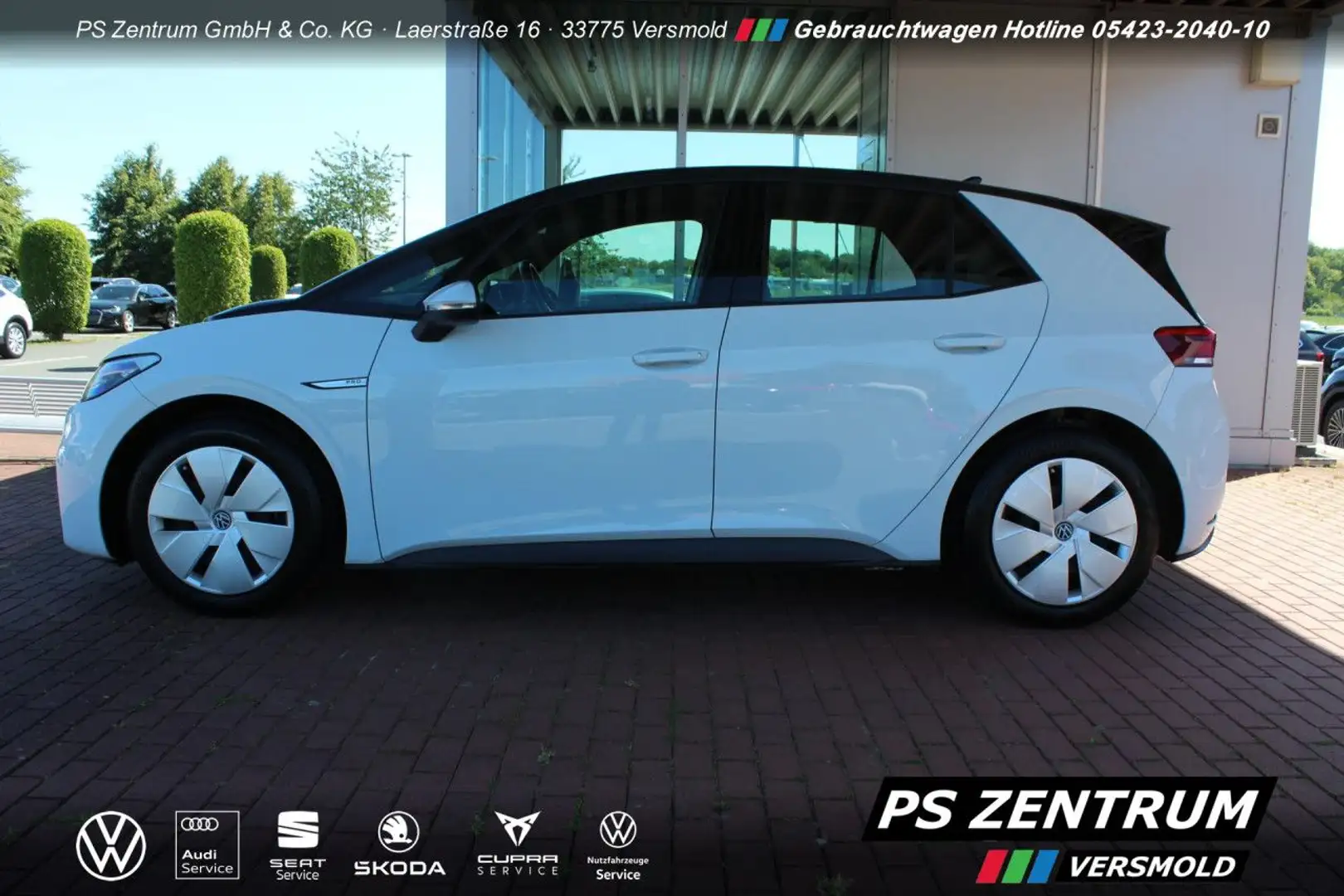 Volkswagen ID.3 Pro Life LED NAVI SITZh. Bluetooth Klima Weiß - 2