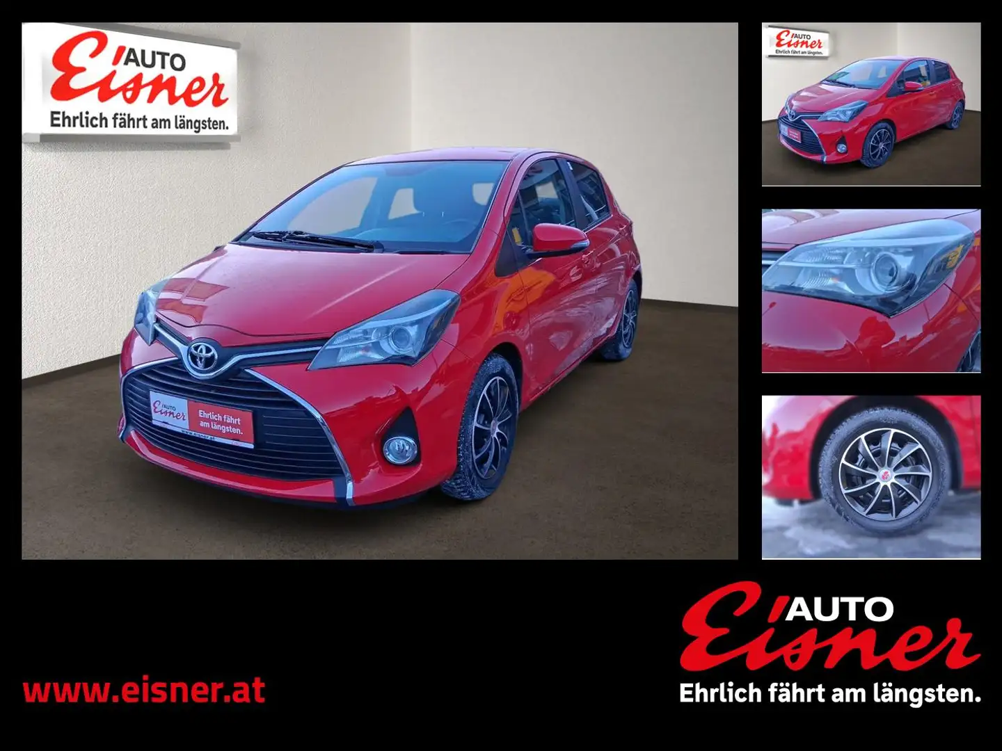 Toyota Yaris 1.0 VVT EDITION 45 Rot - 1