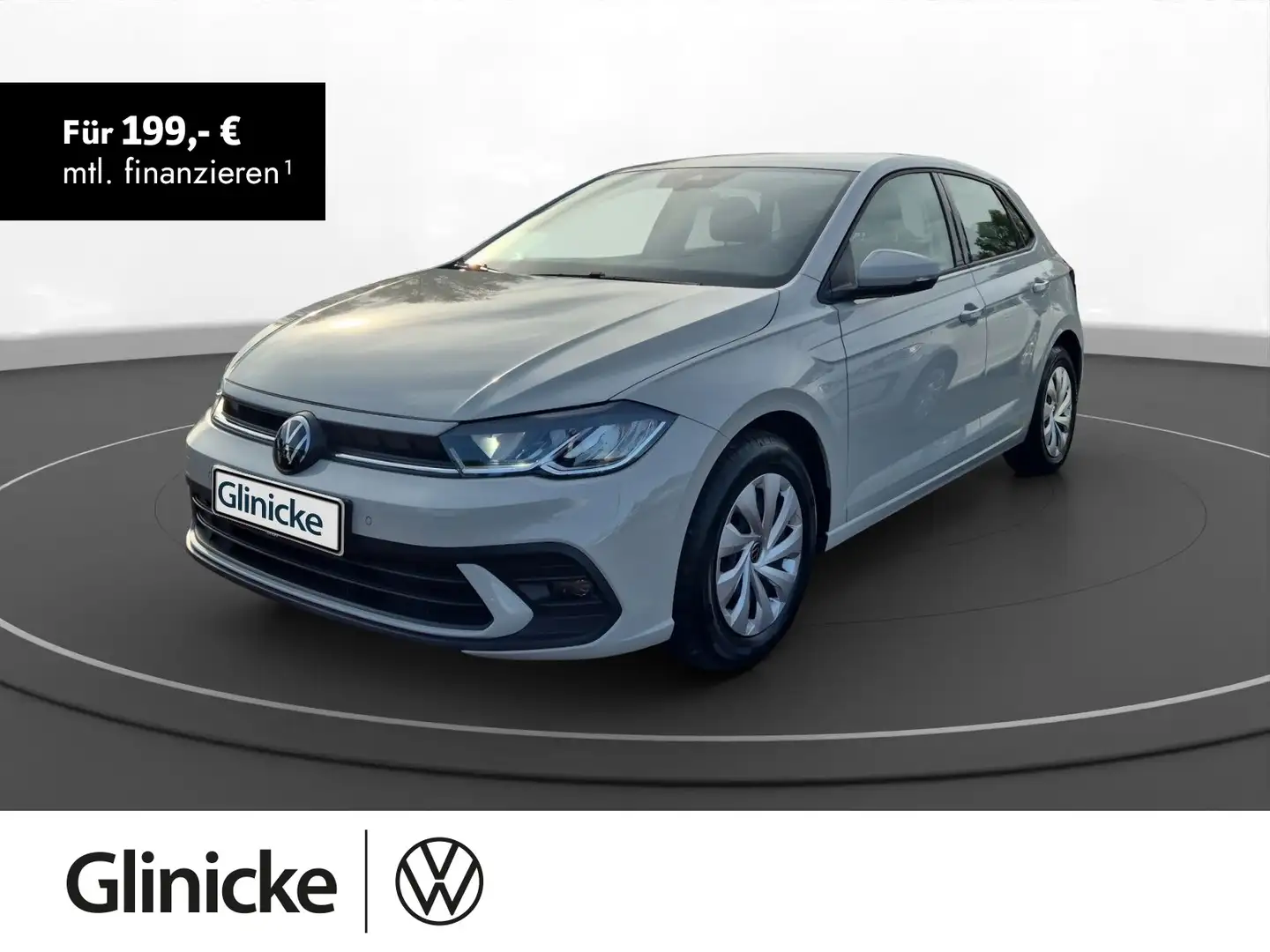 Volkswagen Polo 1.0 TSI Navi SiHz PDC Klima LED Tempomat Gris - 1