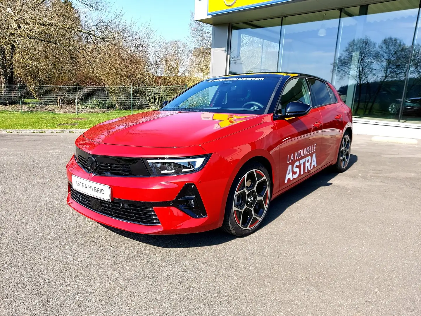 Opel Astra Astra GS 1.6 Turbo Hybrid Rood - 2