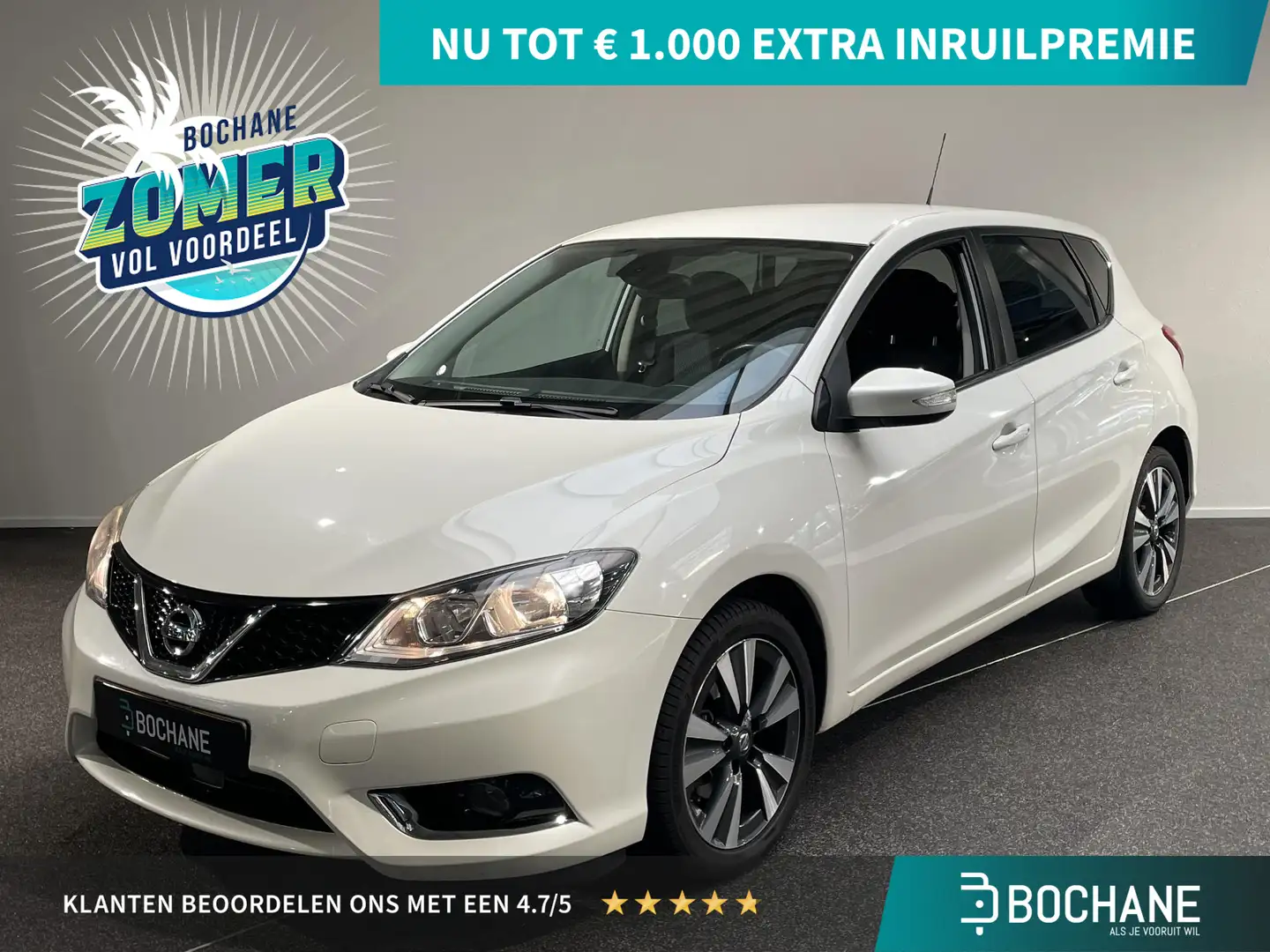 Nissan Pulsar 1.2 DIG-T 115 X-Tronic N-Connecta Wit - 1