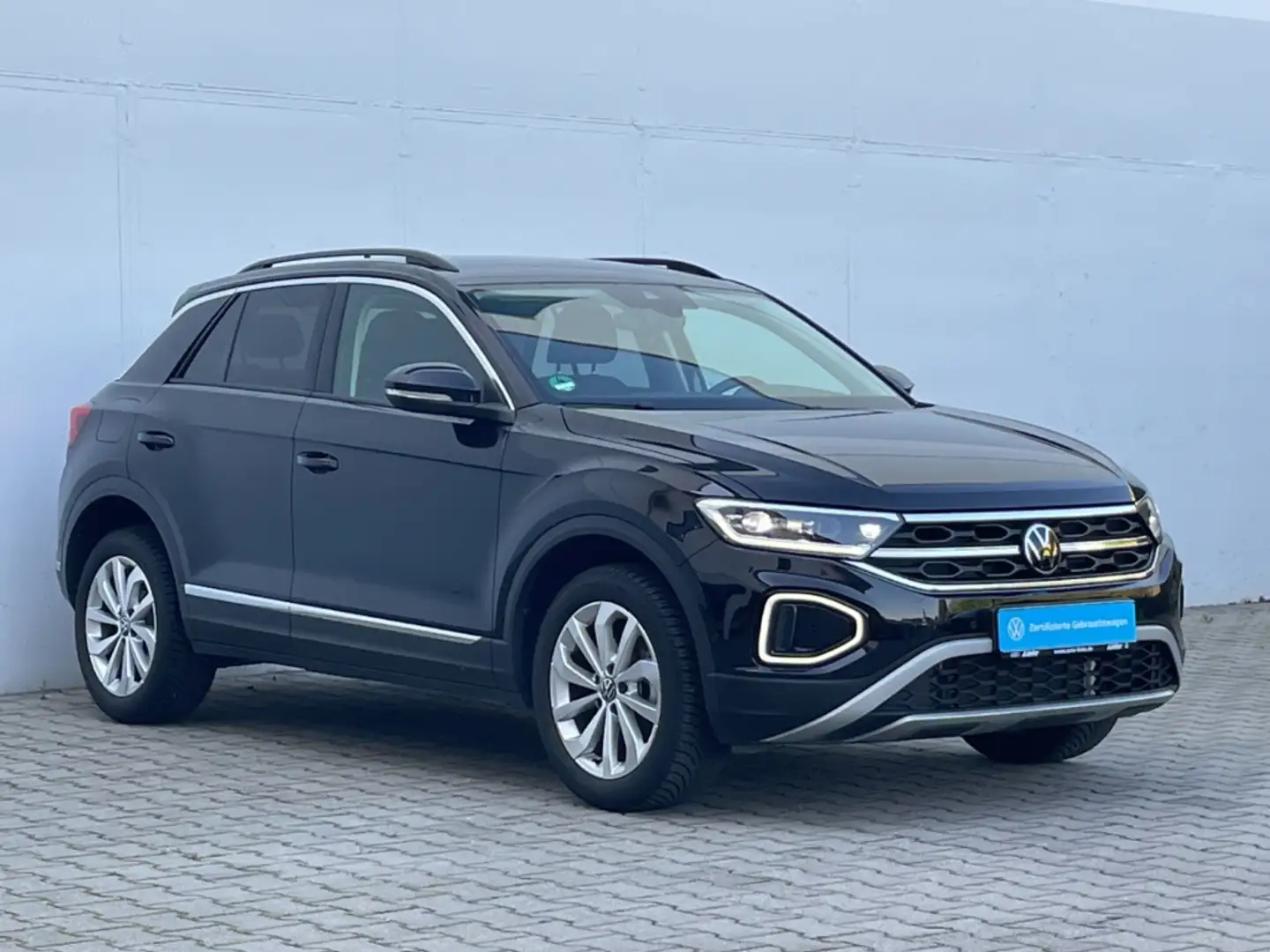 Volkswagen T-Roc 1.5 TSI DSG Style Standhzg/Navi/ACC/LED Plus Schwarz - 2