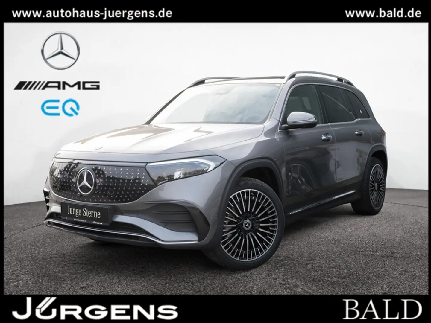 Mercedes-Benz EQB 300 4M AMG-Sport/Pano/Distr/Memo/20"Mopf Szürke - 2