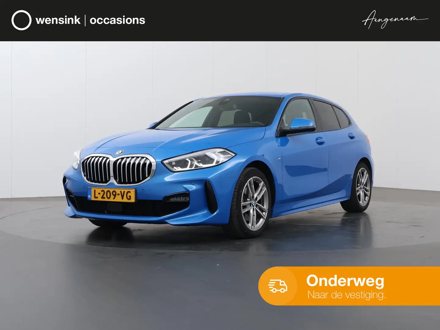BMW 118 1-serie 118i High Executive | M Sport | Cruise con Blauw - 1