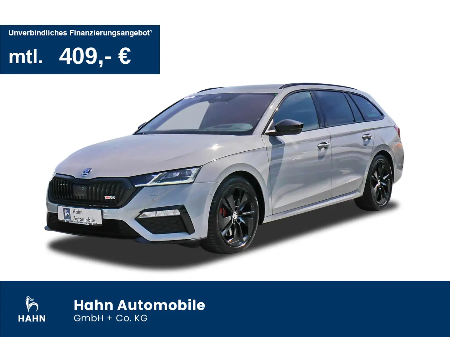 Skoda Octavia Combi RS 2.0TSI DSG Head-up ACC Cam Navi Grau - 1