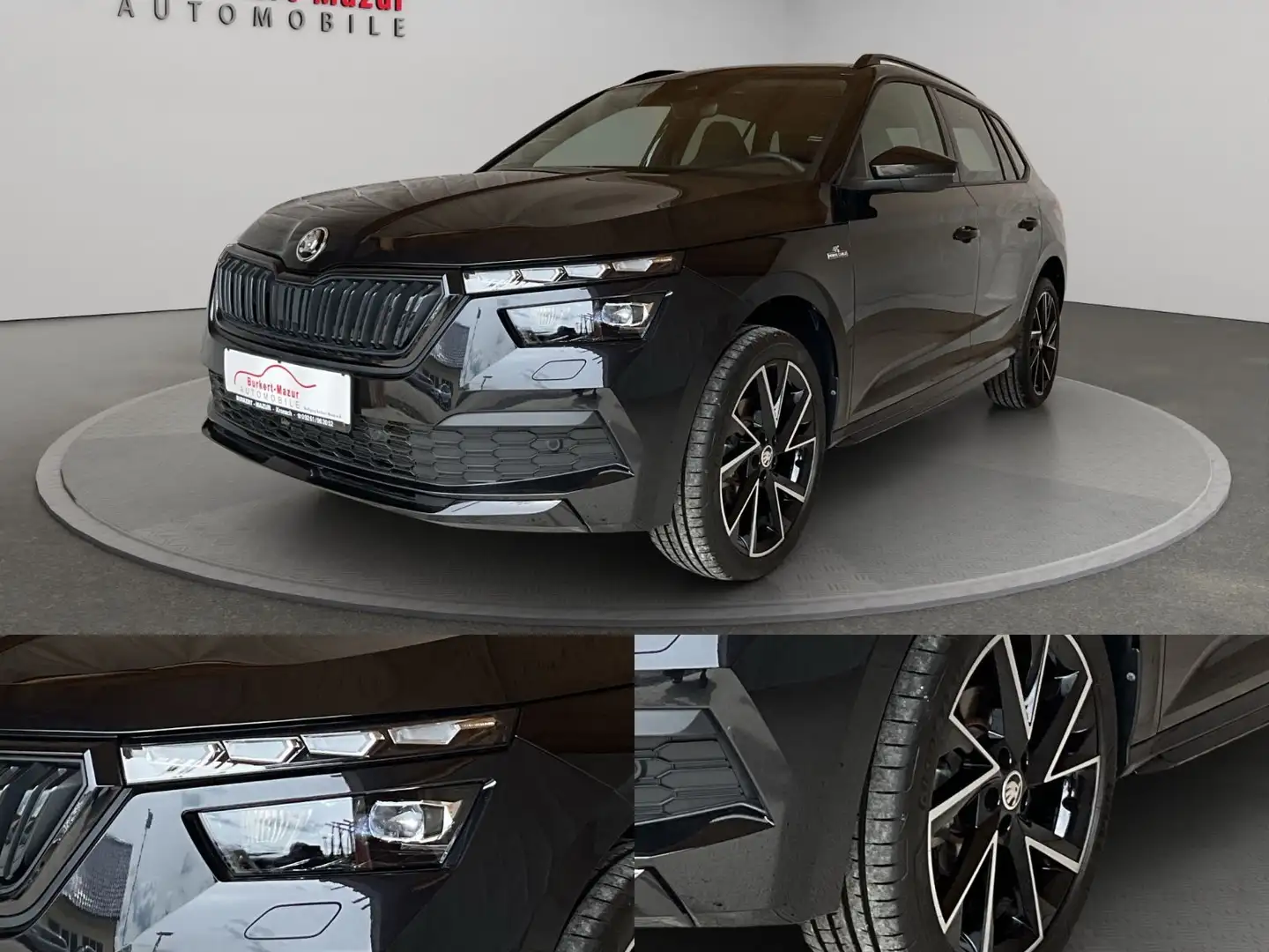 Skoda Kamiq 1.5 TSI Monte Carlo*1.HD*ACC*AHK abnehmb. Negro - 2