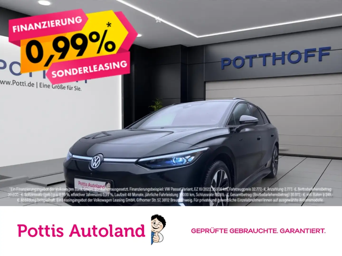 Volkswagen ID.7 Tourer 4M GTX NAVI AHK KAMERA PDC Noir - 1