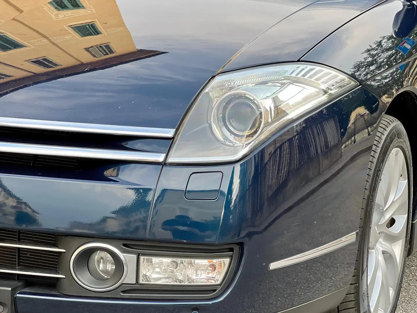 Citroen C6 3.0 HDi V6 24V Bi-Turbo 241cv aut. Hydractive Exclusive KM CERTIFICATI CITROEN!!! AMVAR-PACK PRESIDENTIAL-TETTO APRIBILE! Blau - 2