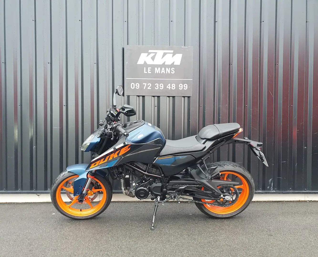 KTM 125 Duke Kék - 2