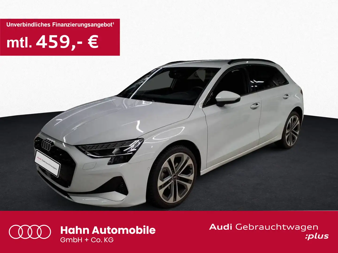 Audi A3 35 TDI S-trc. advanced Navi LED AHK Weiß - 1