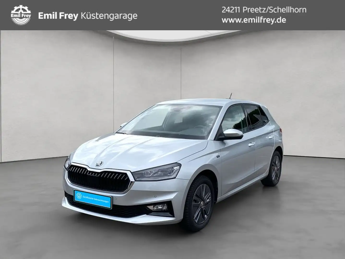 Skoda Fabia 1.0 TSI DSG Drive Navi ACC Rückfahrk. Silber - 1