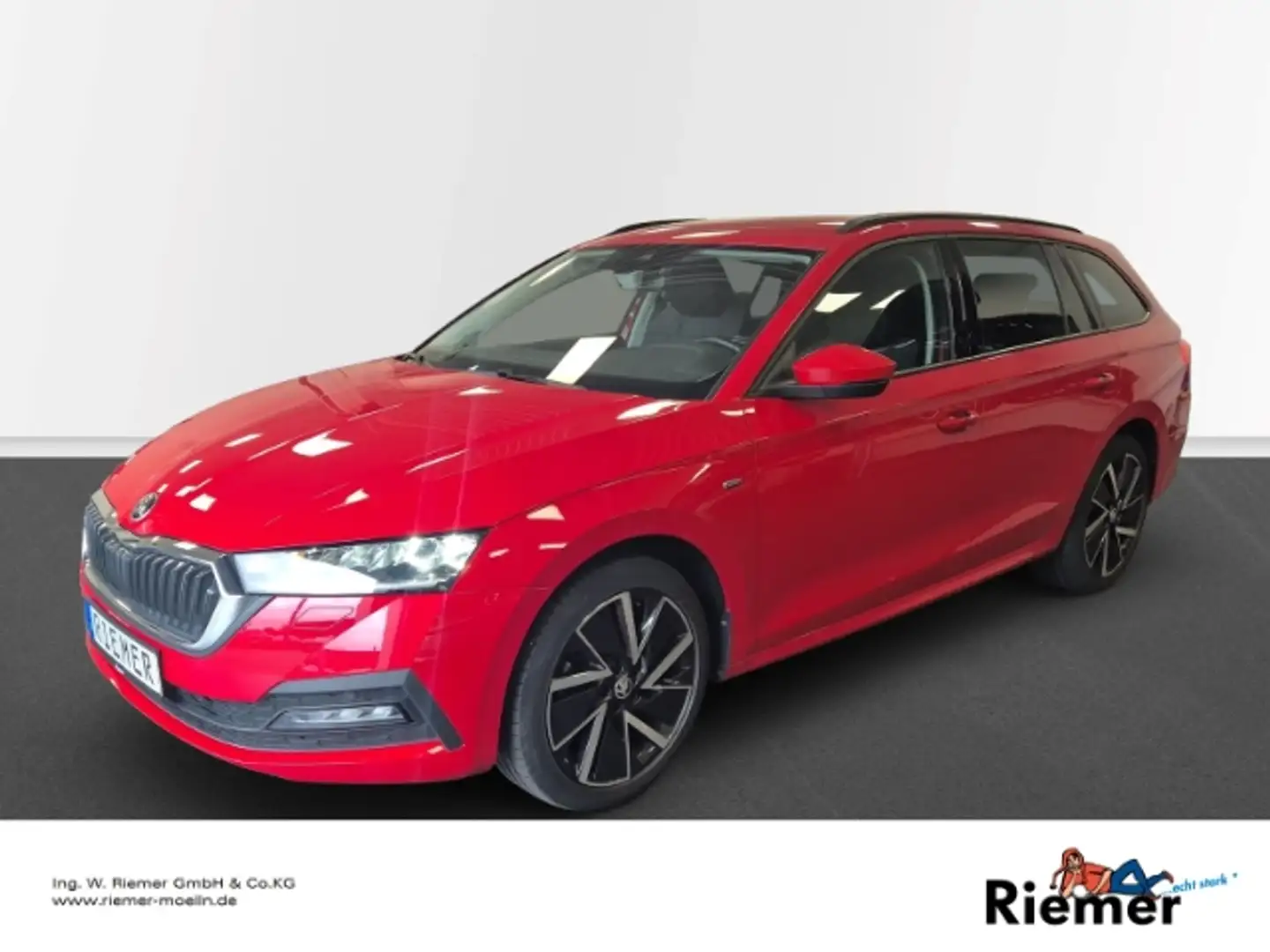 Skoda Octavia Combi 1.5 TSI ACT Clever AHK SmartLink SHZ v+h Rot - 1