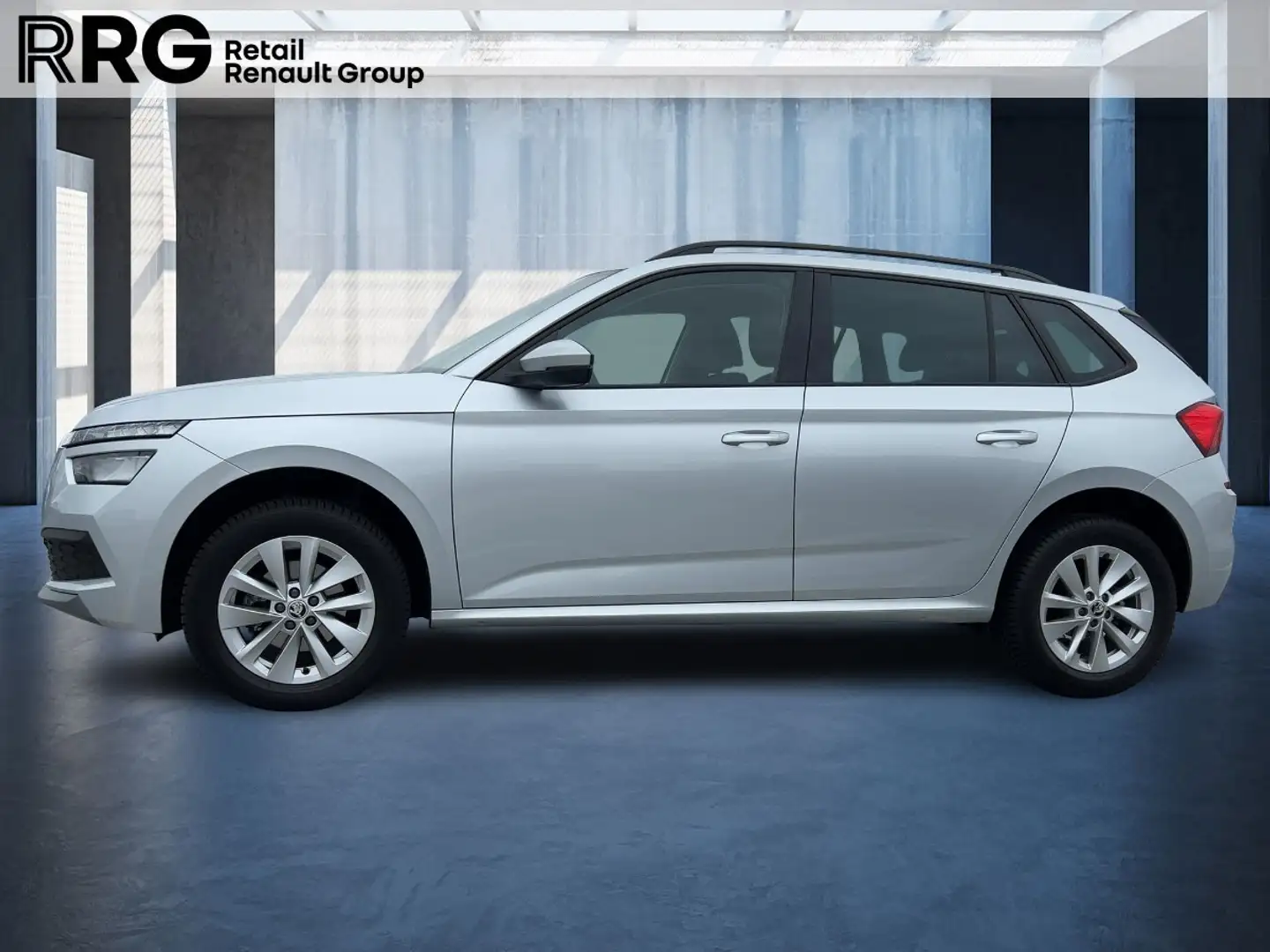Skoda Kamiq 1.0 TSI Ambition OPF Apple CarPlay SHZ PDC Silber - 2