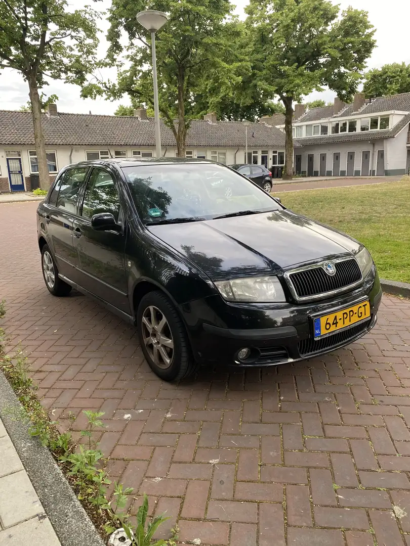 Skoda Fabia 1.4-16V Elegance airco Black - 2
