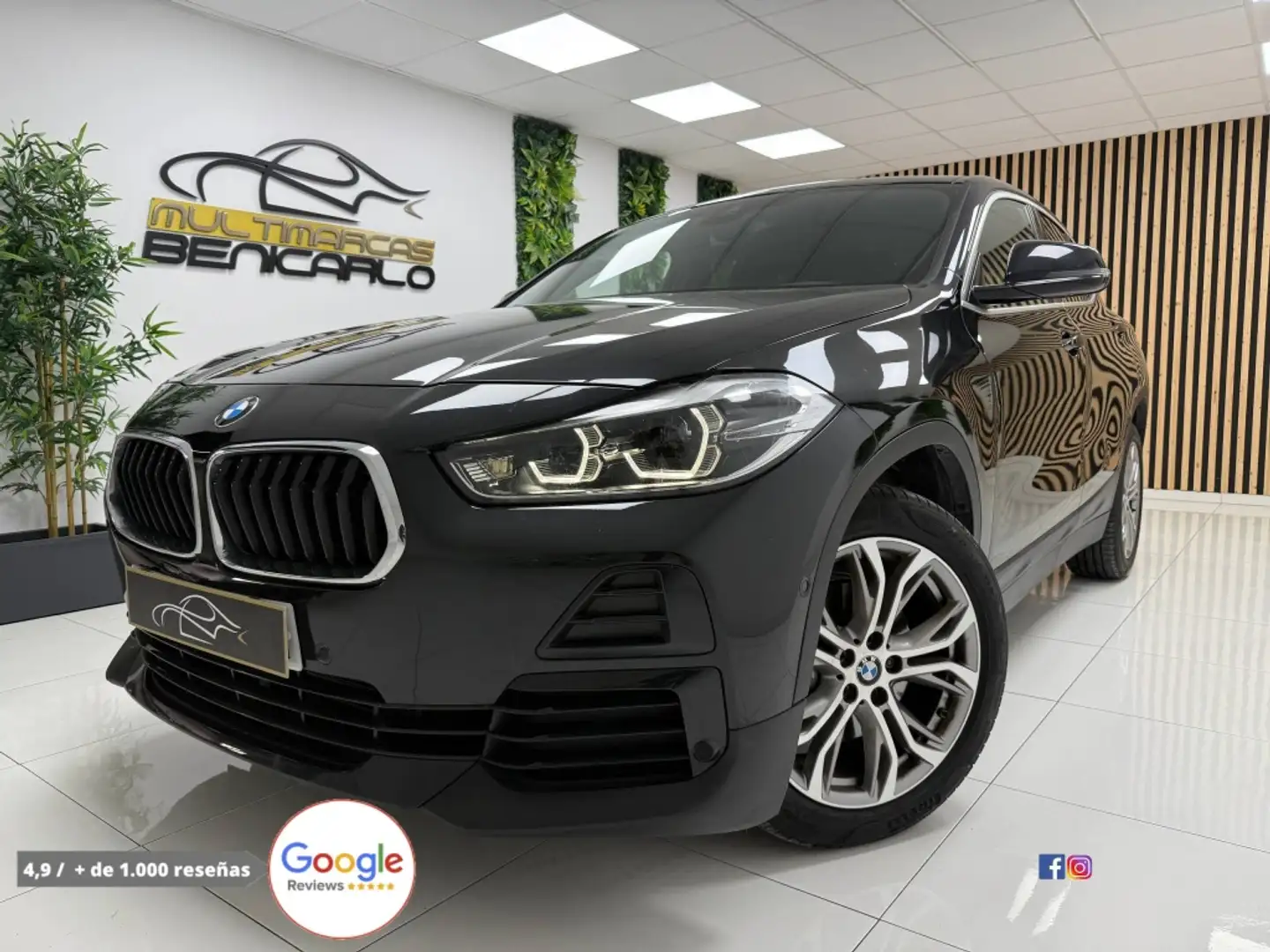 BMW X2 sDrive 18iA Negro - 2
