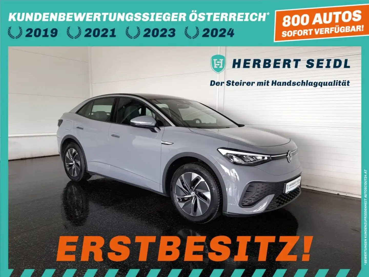 Volkswagen ID.5 PRO 77/82 kWh *VOLL-LED / NAVI / 19 ZOLL / CCS-LADEDOSE / ACC / VIRTUELL / VERKEHRSZEICHEN & SPURHALTEASSIST* Grau - 1