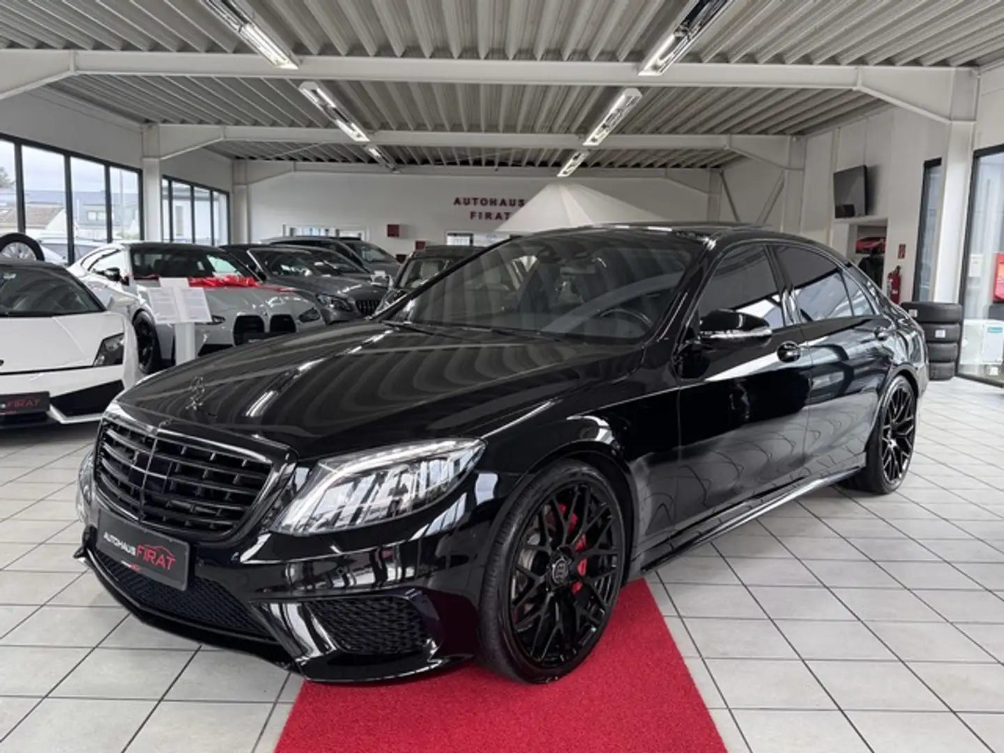 Mercedes-Benz S 63 AMG 4Matic L PanoramaSD+Kamera+Leder+Navi+Burmestar Negru - 2