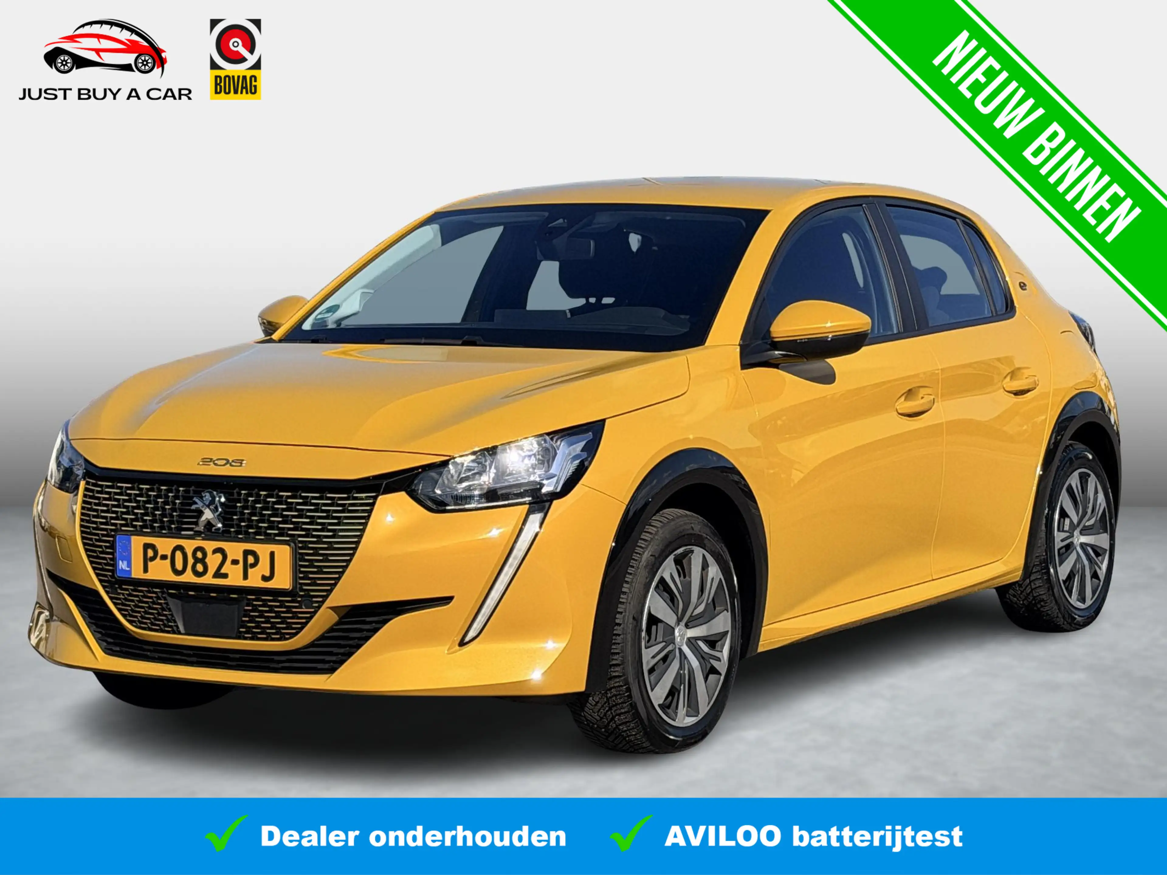 Peugeot e-208 EV Active 50 kWh Black Package SOH 92,5% / Warmtep